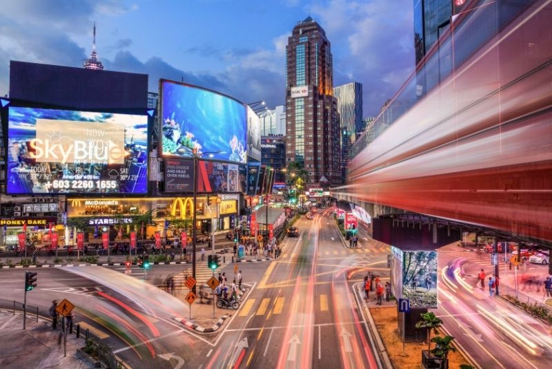 Golden Triangle in Kuala Lumpur