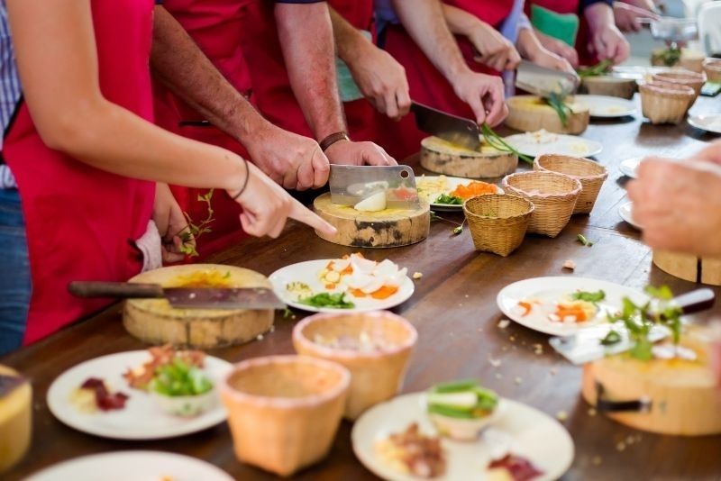 28 – Improve your skills with a local cooking class